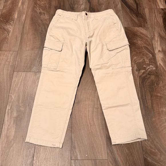 American Eagle Outfitters Other - American Eagle Cargo Pants Slim Fit 36x30 Light Khaki